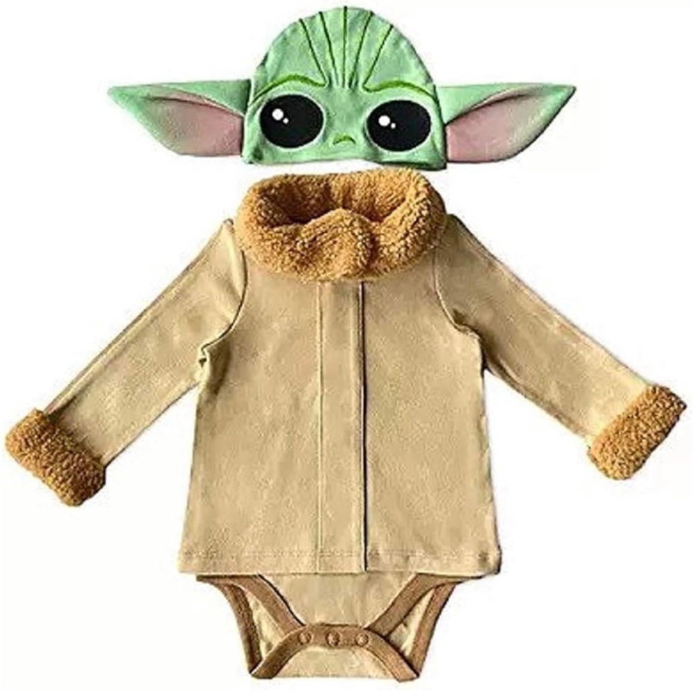 Baby yoda grogu Halloween costume the child size 3-6 months